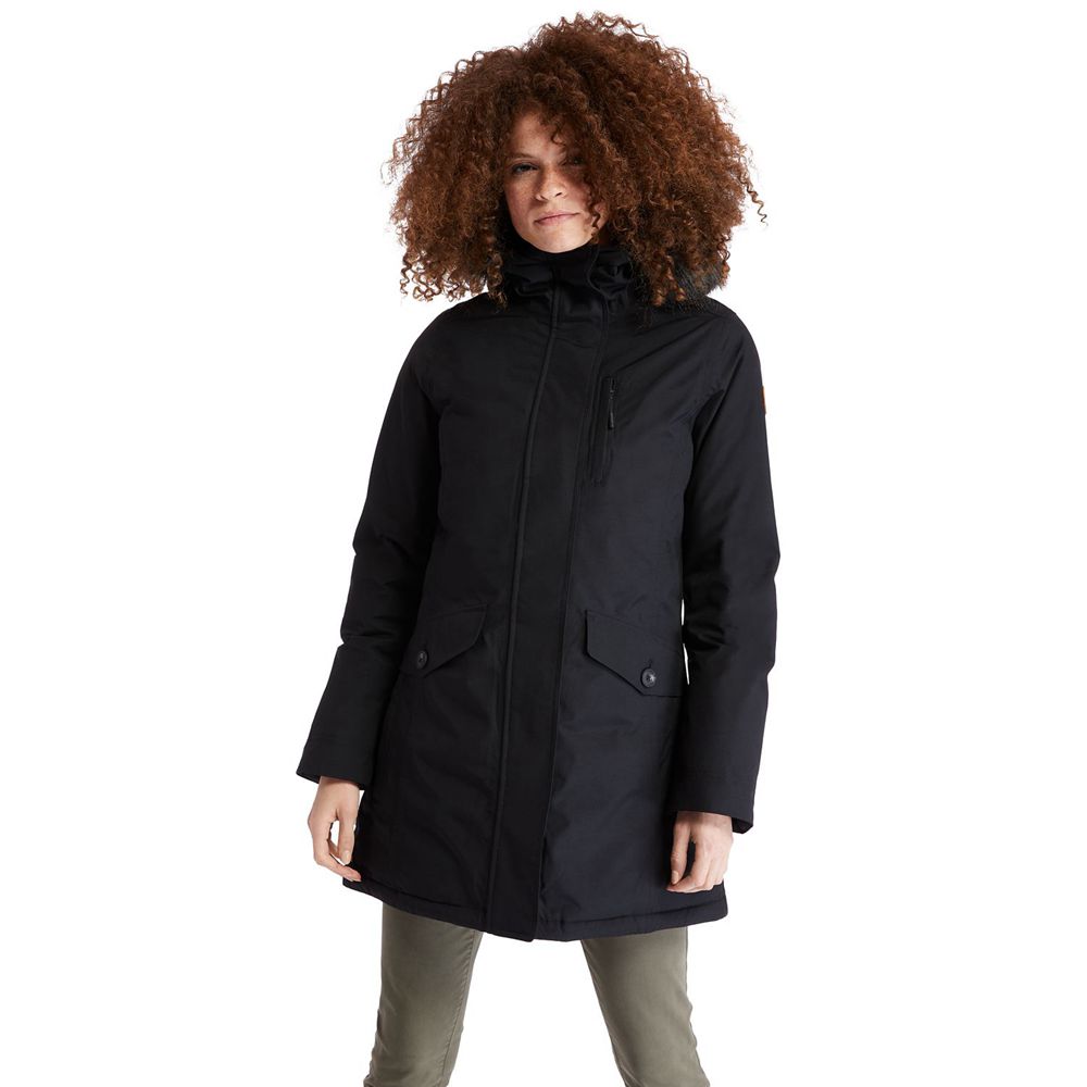 Parka Timberland Argentina Mujer - Waterproof Parka - Negras - VBDRIM-046